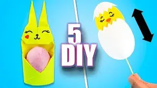 5 LAVORETTI PER PASQUA FACILE