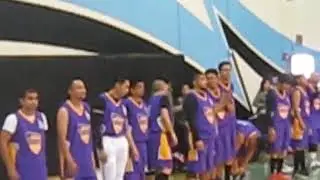Southern California District Team warm up, 8/9