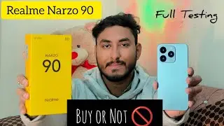 Полная информация и обзор Realme Narzo 90 5G на хинди.