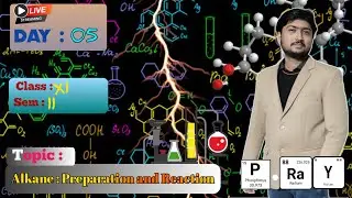 Class 11 Sem II Alkane Preparation and Reactions
