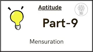 Aptitude Part 9 : Mensuration - 2D and 3D