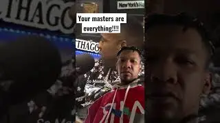 Own your masters don’t sell your masters…. Your generations to come can eat for a lifetime.