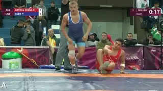 Qual. GR - 69 kg: P. ROBB (USA) df. S. ORTEGA FERNA (CHI) by VSU, 8-0