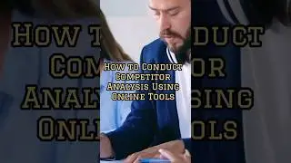 👍How to Conduct Competitor Analysis Using Online Tools 🔥👌#Shorts #onlinecompetitoranalysis