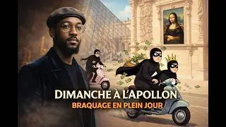 Dimanche à l'Apollon - Braquage en plein jour #rAIp #Braquage #Dimanche #Louvres #Paris
