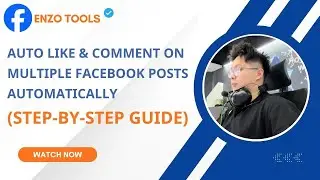 Auto Like & Comment on Multiple Facebook Posts Automatically | Step-by-Step Tutorial