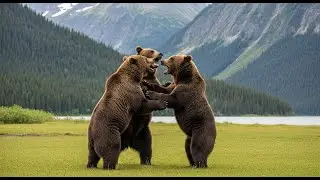 INSANE Bear Fight Caught on Trail Camera | Wild Predator Battle in the Forest! | HUMANIMA