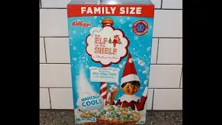 Обзор хлопьев Kellogg’s The Elf on The Shelf: North Pole Snow Crème Cereal с зефиром