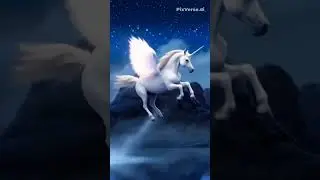 AI Unicorn Wings #UnicornMagic #shorts #animals