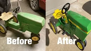 John Deere model 520 restoration