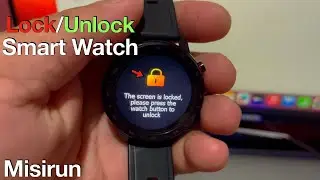 How to Lock Screen on Misirun Smartwatch