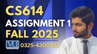 CS614 assignment 1 solution 2025 | CS614 assignment 1 solution fall 2025
