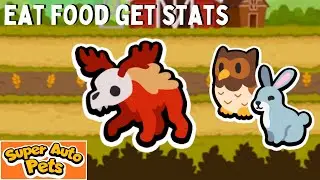 RABBIT DEER LORD INSANE FOOD COMBO | [Super Auto Pets]