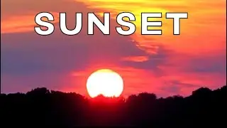 ☀️Stunning Hudson River SUNSET 🌇