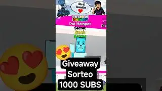 🔥GIVEAWAY/SORTEO 1000 SUBS🔥  Steal a Brainrot, Fortnite 💥 #fortnite #shorts