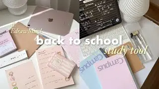 BACK TO SCHOOL study tool for notes taking and mind mapping 📝ft. EdrawMind