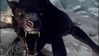 Skyrim - An encounter with the mysterious werewolf pack at Frostmoon Crag
