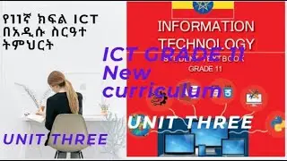 ICT grade 11 in Amharic part 6- Unit Three Database  Management /የአስራ አንደኛ ክፍል በአማርኛ