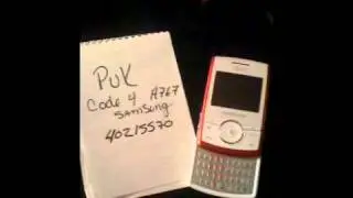 Puk code