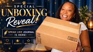 IT&rsquo;S FINALLY HERE! 🕊️ Speak Life Journal Official Unboxing