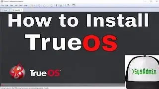 How to Install TrueOS 2016-09-29 + Review + VMware Tools on VMware Workstation Easy Tutorial [HD]