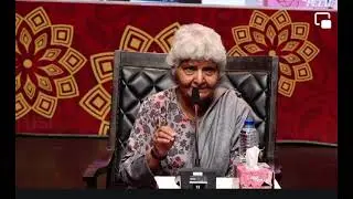 Dr arfa sayeda zehra speaking about Allama Iqbal