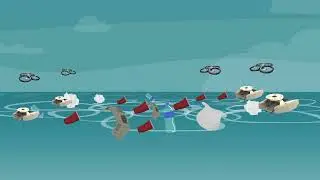 TEKNOFEST Environment | UAV-USV System for Cleaning Oceans | University Level