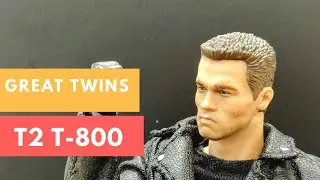 (English)  GREAT TWINS 1/12 Scale T2 Judgement Day T-800
