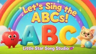 Let's sing the abc song / bingo song@ little Star song studio 🎙️
