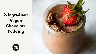 2-Ingredient Vegan Chocolate Pudding
