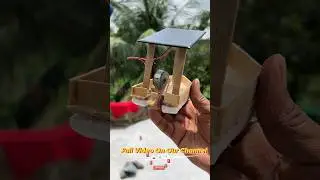 Solar Power Boat Useing Dc Motor | School Science Project #shorts #solar #dcmotor