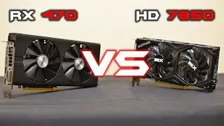 SAPPHIRE NITRO+ RX 470 8 ГБ против HD 7850 OC 2 ГБ (бенчмарки + GTA V, 1080p) [EN]