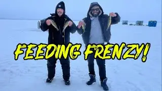 Lake Simcoe Ice Fishing At HOT BOX HUTS