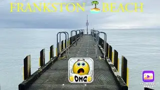 Frankston 🏝️ Beach|| Melbourne beach || Australian beaches || Beach vlog || Melbourne || Beach 🏝️|