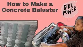 How to Make a Concrete Baluster | Nanay's Handwork