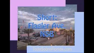 Flagler Avenue en New Smyrna Beach