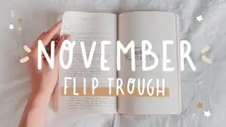 TOUR del BULLET JOURNAL di Novembre | Appunti, To Do & Organizzazione