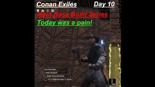 Day 10 a huge pain in the........!