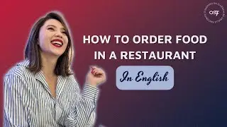 HOW TO ORDER FOOD IN ENGLISH| Drielle Paetznick