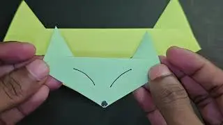 How to make Origami fox 🦊 in simple steps 