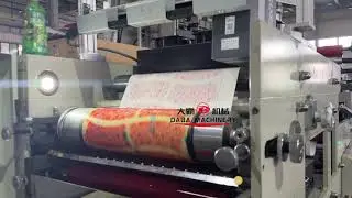 DABA 520mm 6color Paper Cup Printing Flexo Printing Machine&IML Rotary Die Cuttin-Ship To Spain
