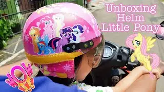 Unboxing Helm Little Pony Terbaru | Balita Lucu Pakai Helm Little Pony