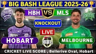 Melbourne Stars vs Hobart Hurricanes, Knockout T20 Live Score & Commentary HBH vs MLS Knockout