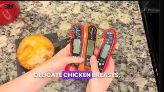 Best Alpha Grillers Instant Read Digital Meat Thermometer &ndash; Fast, Accurate & Water Resistant