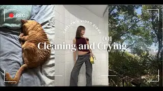 Cleaning my room and crying - Caitlyn's Video Diary 001 - 19/1/25