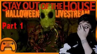 DON'T WANT TO BE CANNIBAL DINNER! | Stay Out Of the House - Puppet Combo P1 | LIVE Halloween Horror