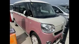 Автомобиль Daihatsu Move Canbus Kei объемом 660 куб. см с электрическими боковыми дверями @ www.S...