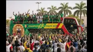 🔴En Direct l’arrivée des Lions AiBD Oh L’ambiance SUR AFRICA7 TV-RADIO 90.7 FM
