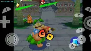 Samsung Galaxy S10+ Dolphin Emulator | Super Mario Sunshine | Snapdragon 855 (Weihuoya, 30FPS)