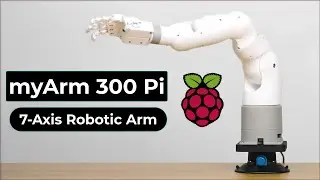 myArm 300 Pi | Самый маленький 7-осевой роботизированный манипулятор с невероятной ловкостью.